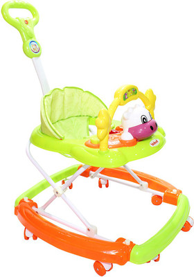 

Blubud Musical 3-in-1 Walker With Parent Rod(Orange)