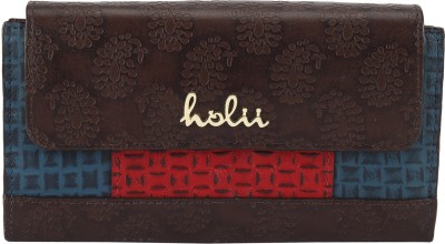 

Holii Women Multicolor Genuine Leather Wallet(12 Card Slots), Multi