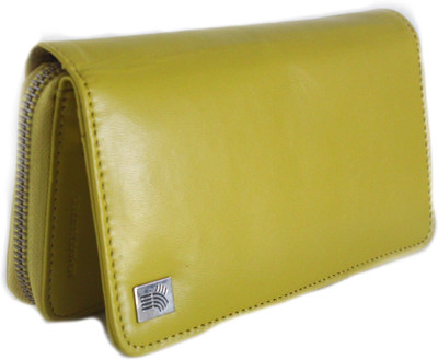 

Demeter Women Yellow Genuine Leather Wallet(7 Card Slots)