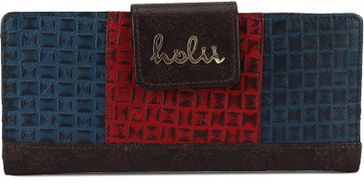 

Holii Women Multicolor Genuine Leather Wallet(13 Card Slots), Brown