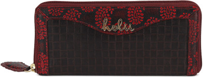 

Holii Women Brown, Maroon Genuine Leather Wallet(8 Card Slots), Multi