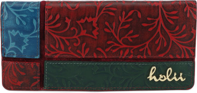 

Holii Women Multicolor Genuine Leather Wallet(18 Card Slots), Multi