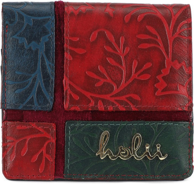 

Holii Women Multicolor Genuine Leather Wallet(4 Card Slots), Multi