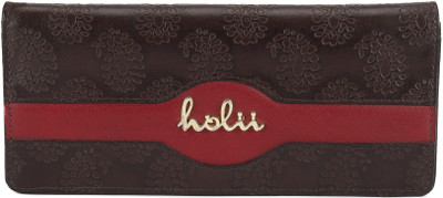 

Holii Women Brown, Maroon Genuine Leather Wallet(13 Card Slots)