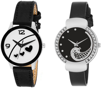 

Spike New attractive Fashion Lifestyle Queen Analog Watch Sett Of Two For Girls and Women 096 Watch - For Women
