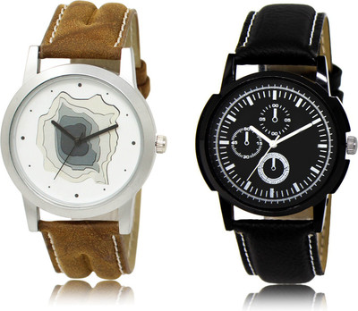

The Shopoholic Best Combo Pack White And Black Dial Analog Watch For Boys Formal For Boys Watch - For Men