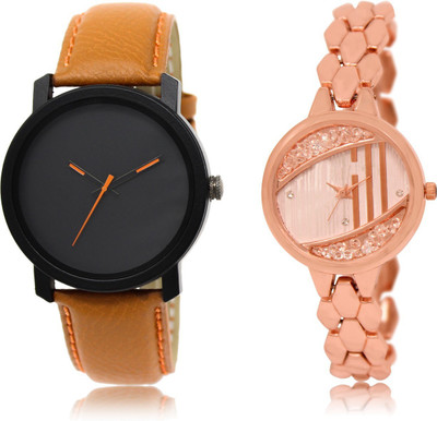 

The Shopoholic Fashionable Funky Look Black And Rose Gold Dial Analog Watch For Boys And Girls Stylish Watches For Boys Watch - For Men & Women