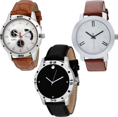 

NUBELA NB_20349 Black And Brown Color Watch - For Men