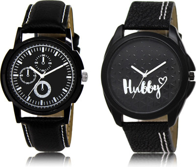 

The Shopoholic Stylist Designer Combo Pack 2 Black Dial Analog Watch For Boys For Womens Watches Watch - For Men
