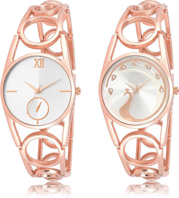 

The Shopoholic Fashionable Fancy CollectionÃÂ Silver Dial Analog Watch For Girls Watch For Women Watch - For Women