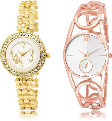

The Shopoholic New Stylist Latest White And Silver Dial Analog Watch For Girls Girl'S Watch Stylish Watch - For Women