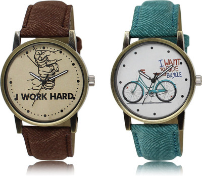 

The Shopoholic New Collection Brown And White Dial Analog Watch For Boys And Girls Mens Watches Watch - For Men