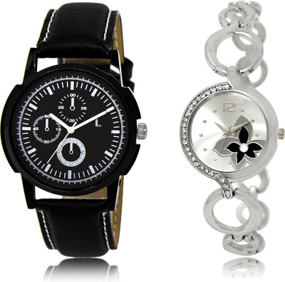 

The Shopoholic Best Combo Pack Black And Silver Dial Analog Watch For Boys And Girls Watches For Boys Watch - For Men & Women