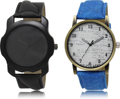 The Shopoholic Best Combo Pack Black And White Dial Analog Watch For Boys New Watch Watch - For Men