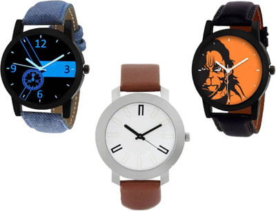 

TRUE KART ALK8037-Mens Exclusive (Casual+PartyWear+Formal) Designer Combo Watch - For Men