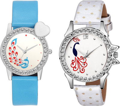 

Spike New attractive Fashion Lifestyle Queen Analog Watch Sett Of Two For Girls and Women 017 Watch - For Women