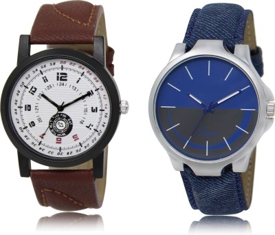 

The Shopoholic Fashionable Fancy CollectionÃÂ White And Blue And Grey Dial Analog Watch For Boys Stylish Watch For Men Watch - For Men