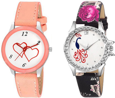 

Spike New attractive Fashion Lifestyle Queen Analog Watch Sett Of Two For Girls and Women 067 Watch - For Women