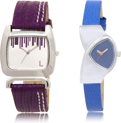

The Shopoholic Latest Collection Fancy And Attractive Silver And Blue Dial Analog Watch For Girls Gold Watch Watch - For Women