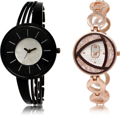

The Shopoholic Latest Collection Fancy And Attractive Black And Silver Dial Analog Watch For Girls Watchs For Girls Fashion Watch - For Women