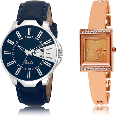 

The Shopoholic New Collection Blue And Rose Gold Dial Analog Watch For Boys And Girls Watch For Boys Watch - For Men & Women