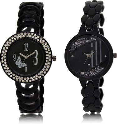 

The Shopoholic Latest Collection Fancy And Attractive Black Dial Analog Watch For Girls Watch For The Girl Watch - For Women