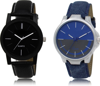

The Shopoholic Fashionable Fancy CollectionÃÂ Black And Blue And Grey Dial Analog Watch For Boys Formal Men Watch Watch - For Men