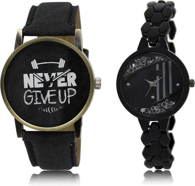 

The Shopoholic Fashionable Funky Look Black Dial Analog Watch For Boys And Girls Stylish Watch For Boys Watch - For Men & Women