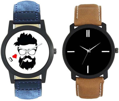 

SHIPKART BEARDO 006 Gents Exclusive (Casual+Party Wear+Formal) Designer Combo BEARDO Watch - For Men