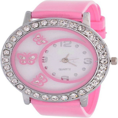 

parekh enterprise PINK 6060 best for girls and women Watch - For Women