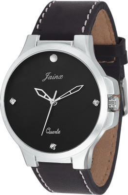 

JAINX JM216 Slim Black Dial Watch - For Men