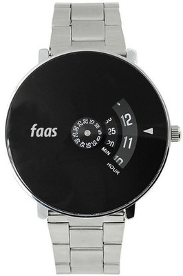 

faas Analogue Black Dial Men (Premium Look) Watch - For Men