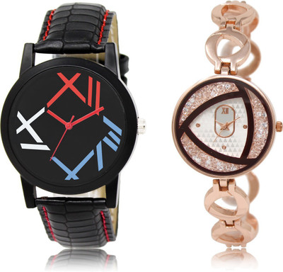 

The Shopoholic Fashionable Fancy CollectionÃÂ Black And Silver Dial Analog Watch For Boys And Girls Watch Formal Men Watch - For Men & Women