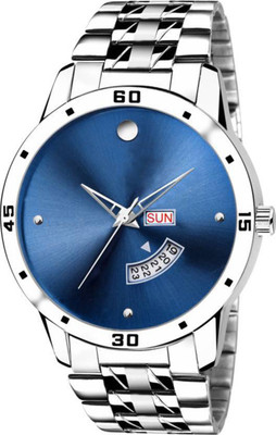 

spike blue shineable-1505-day-n-date stylish watch for boys Watch - For Men