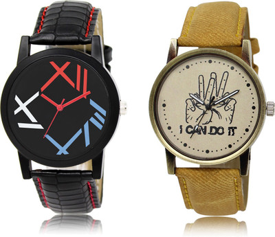 

The Shopoholic New Collection Black And Brown Dial Analog Watch For Boys Stylish Watches For Men Watch - For Men