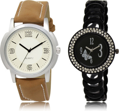 

The Shopoholic New Collection White And Black Dial Analog Watch For Boys And Girls Watches For Men Formal Watch - For Men & Women