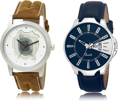 

The Shopoholic Fashionable Fancy CollectionÃÂ White And Blue Dial Analog Watch For Boys Watches For Men Formal Watch - For Men