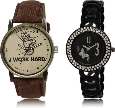 

The Shopoholic Fashionable Funky Look Brown And Black Dial Analog Watch For Boys And Girls Boys Watches Watch - For Men & Women
