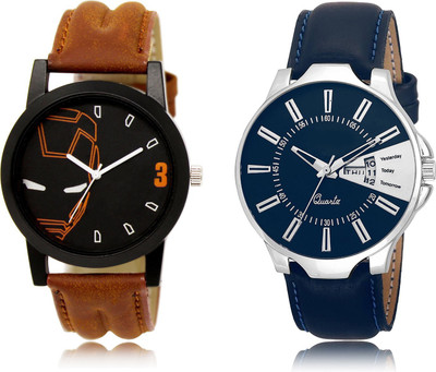 

The Shopoholic Latest Collection Fancy And Attractive Black And Blue Dial Analog Watch For Boys Analog Watches For Men Watch - For Men