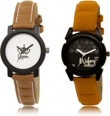 

The Shopoholic Fashionable Fancy CollectionÃÂ White And Black Dial Analog Watch For Girls Girls Stylish Watch Watch - For Women