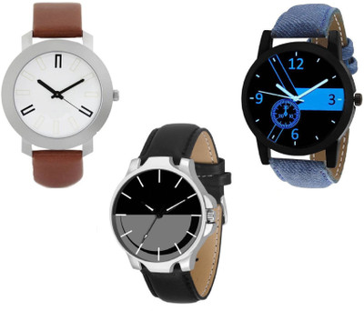 

TRUE KART ALK8026-Mens Exclusive (Casual+PartyWear+Formal) Designer Combo Watch - For Men