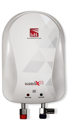 

BTL 1 L Instant Water Geyser(White, Bajaj ABS X25)