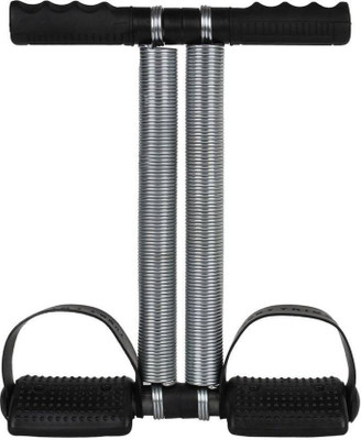 Shopeleven Double Spring Multipurpose Tummy Trimmer-Ab Exerciser For Unisex (Black) Ab Exerciser(Black)