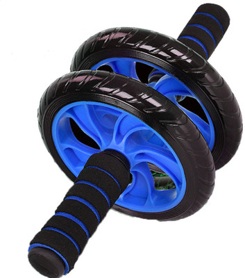 

LALA LIFE AB Roller Wheel Fitness Gym Roller Abs Carver for Abdominal Exercise Training Ab Exerciser(Black, Blue)