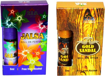 ZIA JALSA and GOLD SANDAL Special Malaysian Edition Floral Attar(Floral)