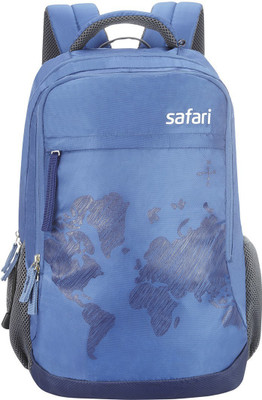 

Safari WorldMap 35.0 L Medium Laptop Backpack(Blue)