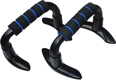 

LALA LIFE Push Up Bars, Removable Workout Pushup Stands Handles Set with Comfort Grips Push-up Bar(Blue), Black;blue