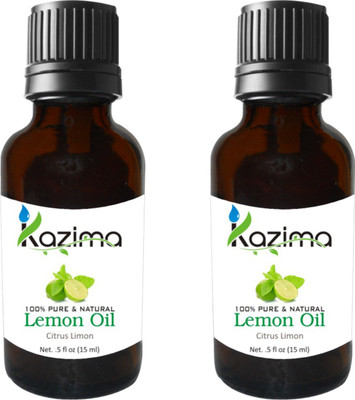 

KAZIMA Lemon Essential Oil (15ML Pack of 2)(15 ml)