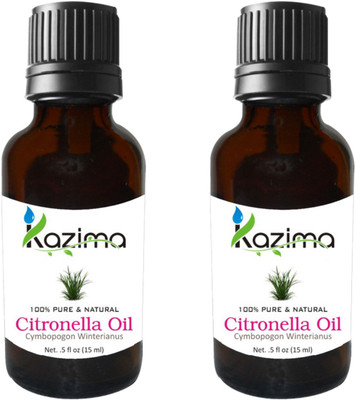 

KAZIMA Citronella Essential Oil (15ML Pack of 2)(15 ml)