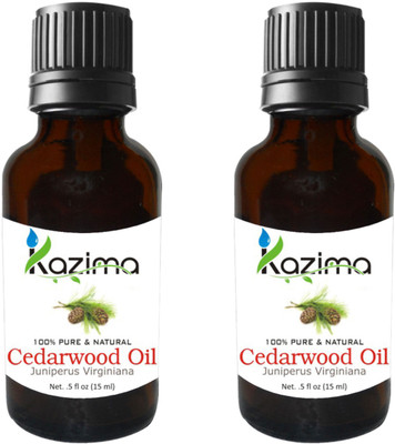 

KAZIMA Cedarwood Essential Oil (15ML Pack of 2)(15 ml)